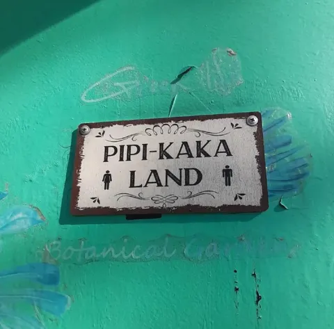 Pipi-Kaka Land Sign