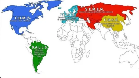 World Map of Ridiculous Acronyms