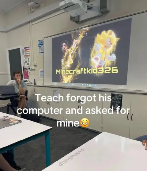 Teacher Asked for My Computer