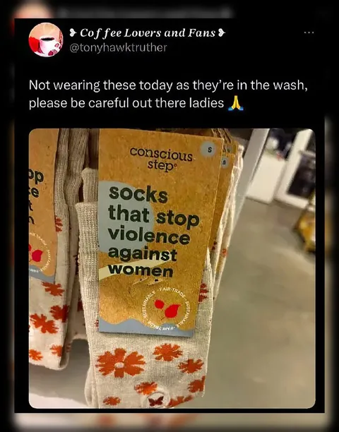 Socks That Stop Violence