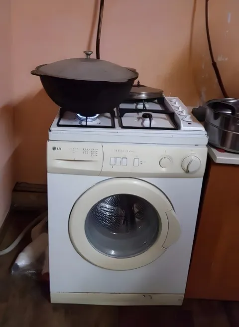 Плита на стиральной машине