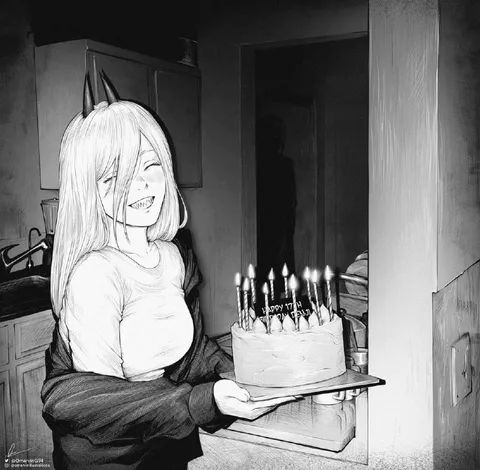 Power Birthday Cake Surprise