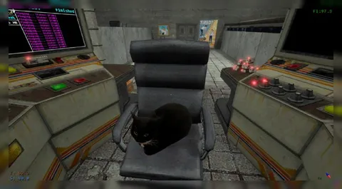 Cat Finishes the Mission