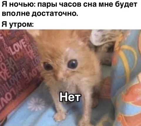 Пару часов сна недостаточно