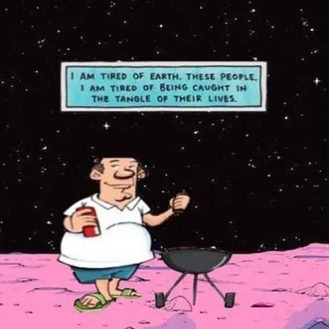 Tired of Earth and People