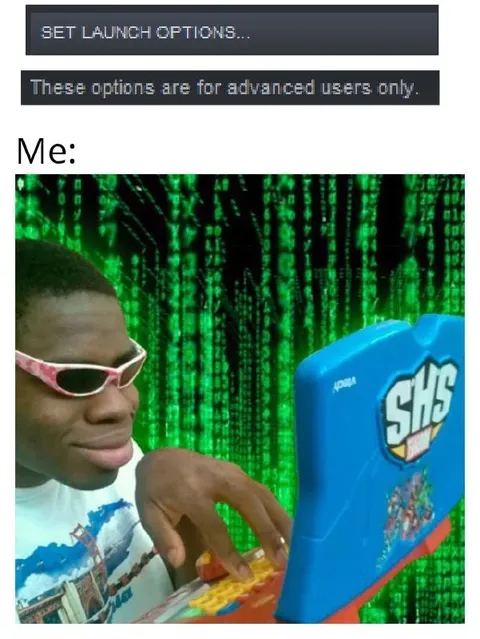 Advanced User Launch Options