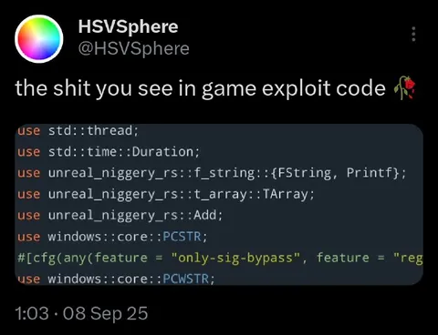 Game Exploit Code Be Like