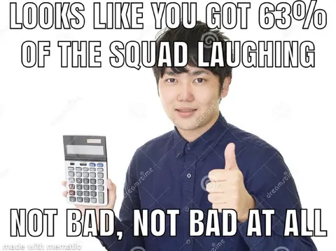 Looks Like You Got 63%