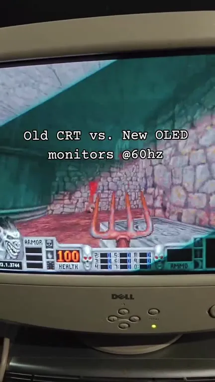 Old CRT vs New OLED at 60Hz