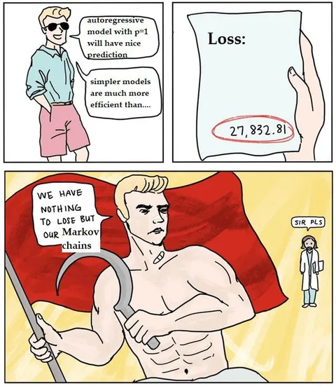 We Have Nothing to Lose but Markov Chains