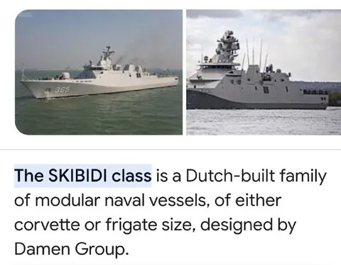 The SKIBIDI-Class Warships