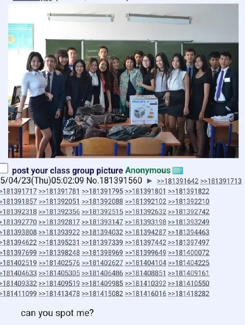 Can You Spot Me in Class?