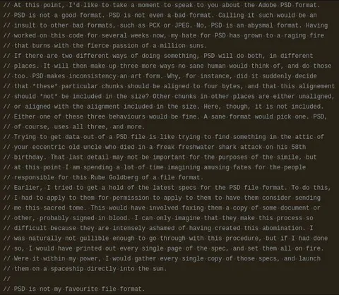 The Adobe PSD Format Rant