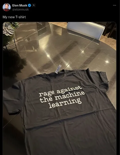 Rage Against the Machine Learning Shirt