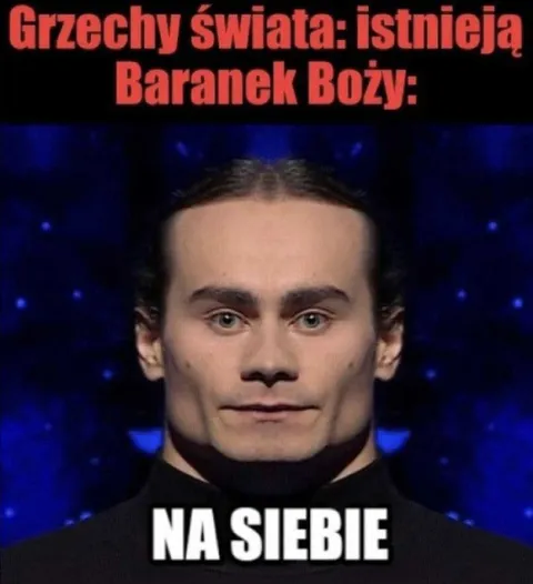 Baranek Boży bierze grzechy na siebie