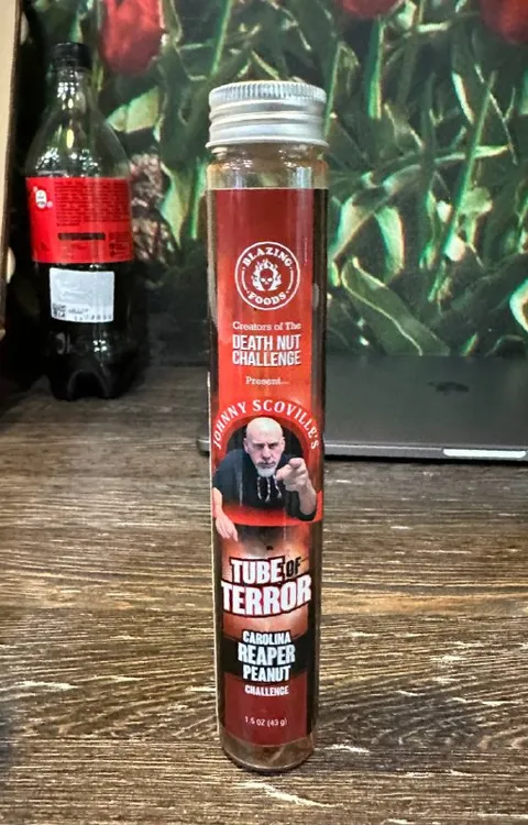 Tube of Terror Peanut Challenge
