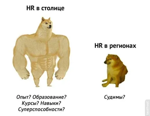 HR в столице и регионах