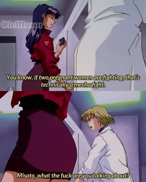 Pregnant Mecha Fight