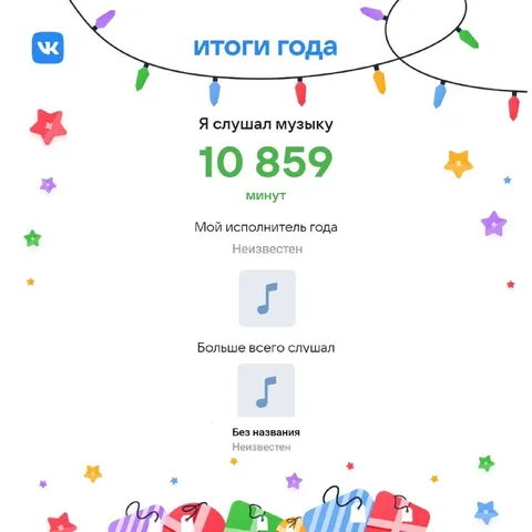 Итоги года без музыки