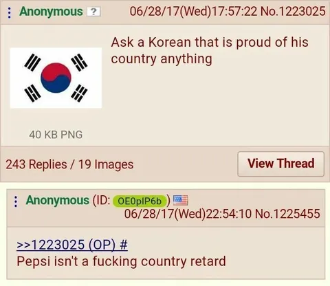 Pepsi Isn't a Country