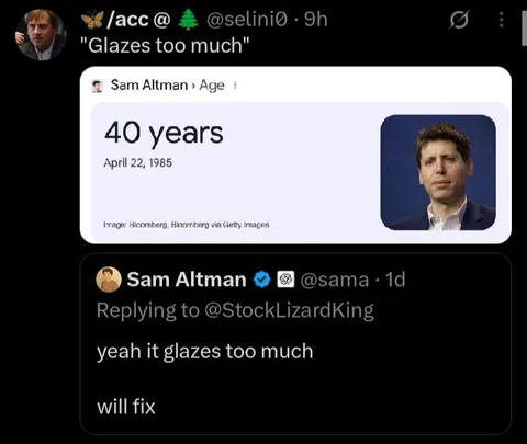 Sam Altman Age Glitch
