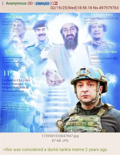 Zelensky Joins the Dead Allies