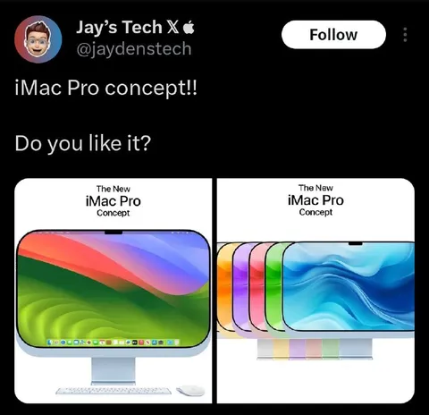 New iMac Pro Concept