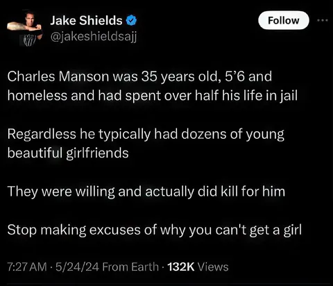 Charles Manson Dating Advice