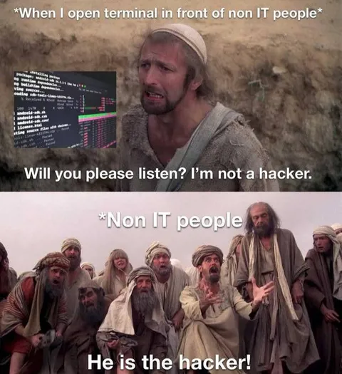 Terminal Makes You Look Like a Hacker