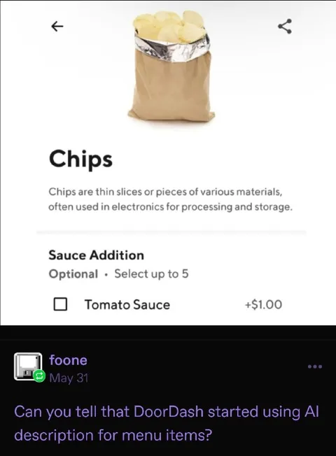 AI Chips Menu Description