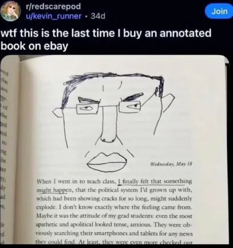 Annotated Book from eBay