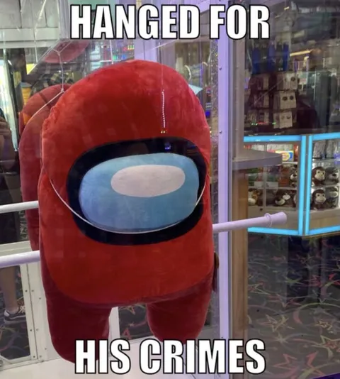 Among Us Hanged for His Crimes