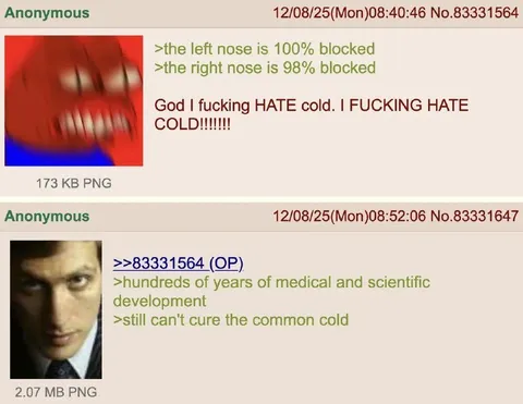 Medical Science Still Can't Cure Colds