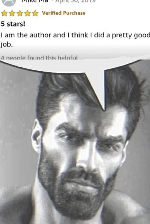 Author Gives Himself Five Stars