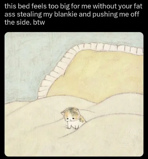 Too Much Bed Without You