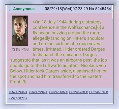 Hitler and the Annoying Fly
