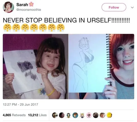 Never Stop Believing in Yourself