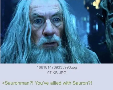 Saruman Allied With Sauron