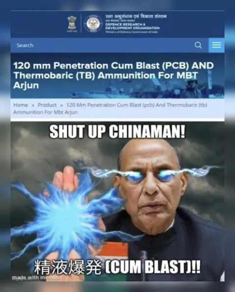 Shut Up Chinaman Cum Blast