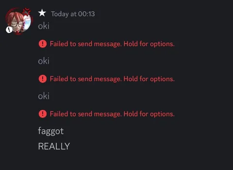 Message Failed Three Times