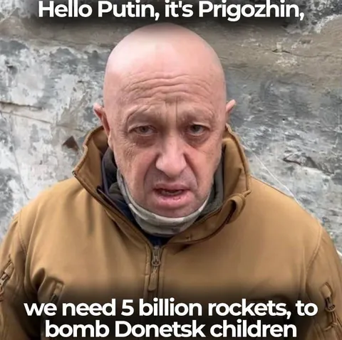 Prigozhin Asks for Rockets