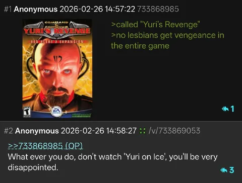 Yuri’s Revenge Has No Lesbians
