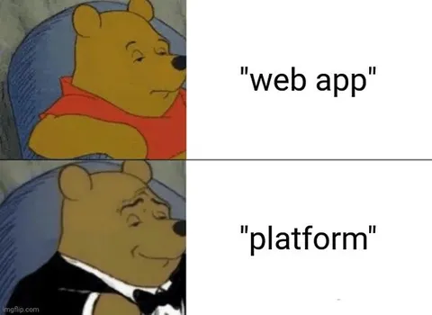 Web App vs Platform