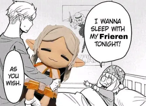 I Wanna Sleep With Frieren