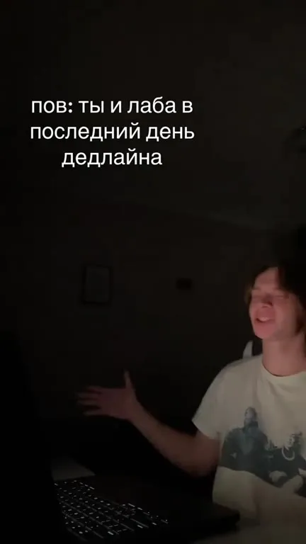 Ты и лаба в последний день