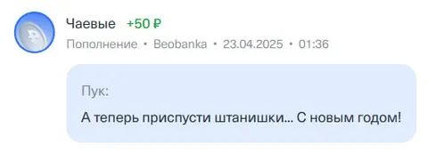 Пук и новогодние штанишки
