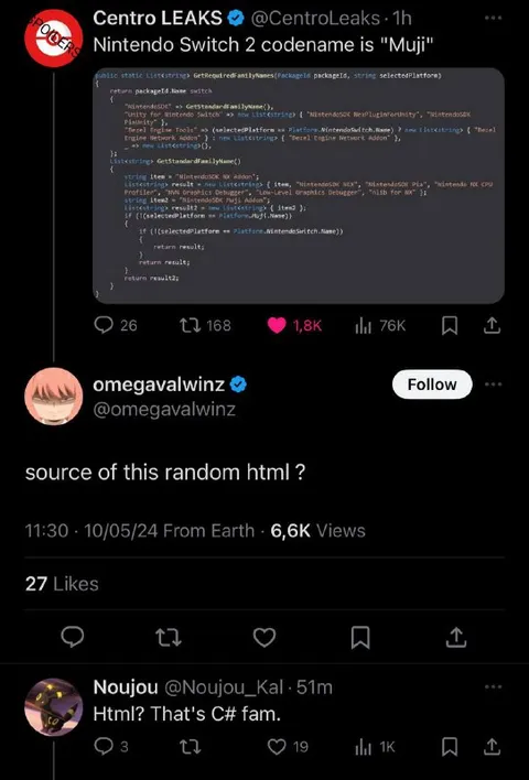Random HTML Source Code Tweet