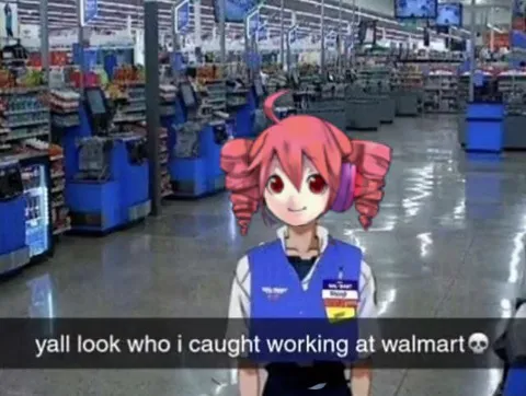Caught Working at Walmart