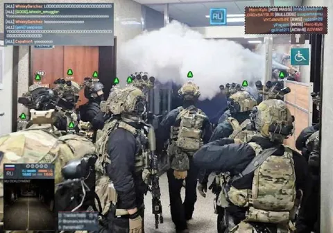 Штурм в дыму