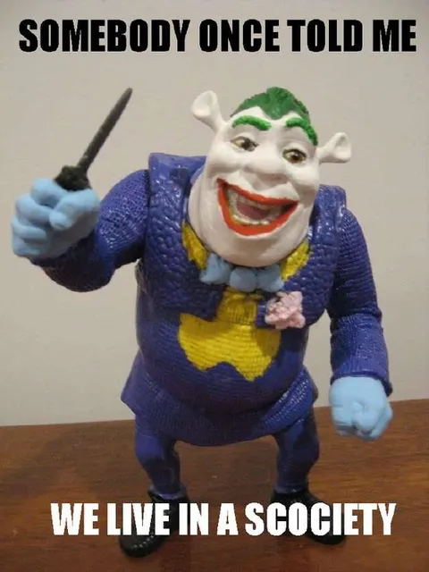 Somebody Once Told Me Society